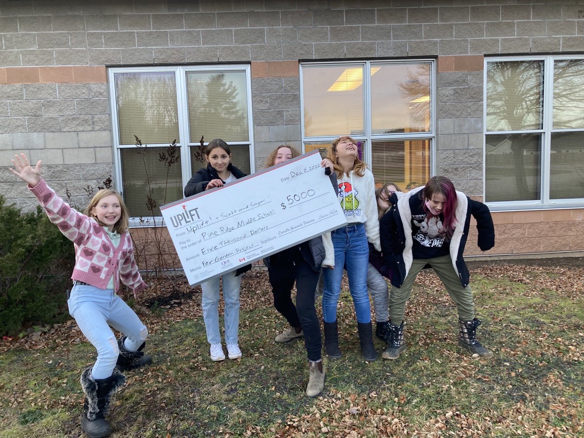Through an #UpLiftNS Student Action Grant, we helped Pine Ridge Middle School build a fully accessible school garden using mobi-mats! This student-led initiative helps students learn about creating inclusive, accessible spaces while developing independence and leadership skills.