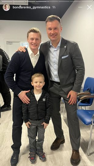 Just a boy named Aleksei and his two 'dads' named Aleksei.