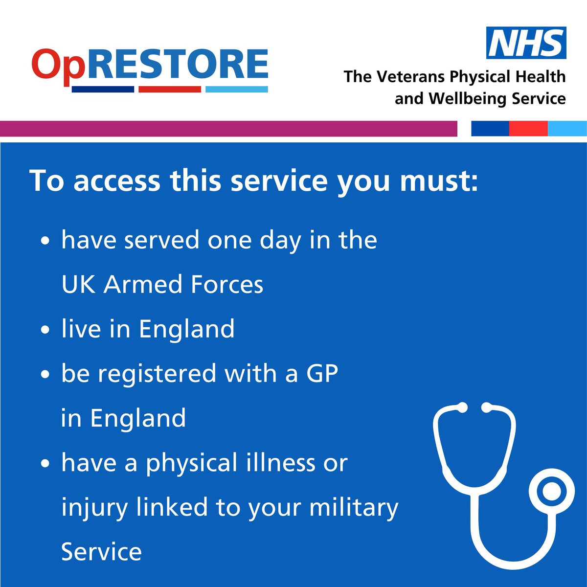 Ask your GP to refer you in via imperial.oprestore@nhs.net