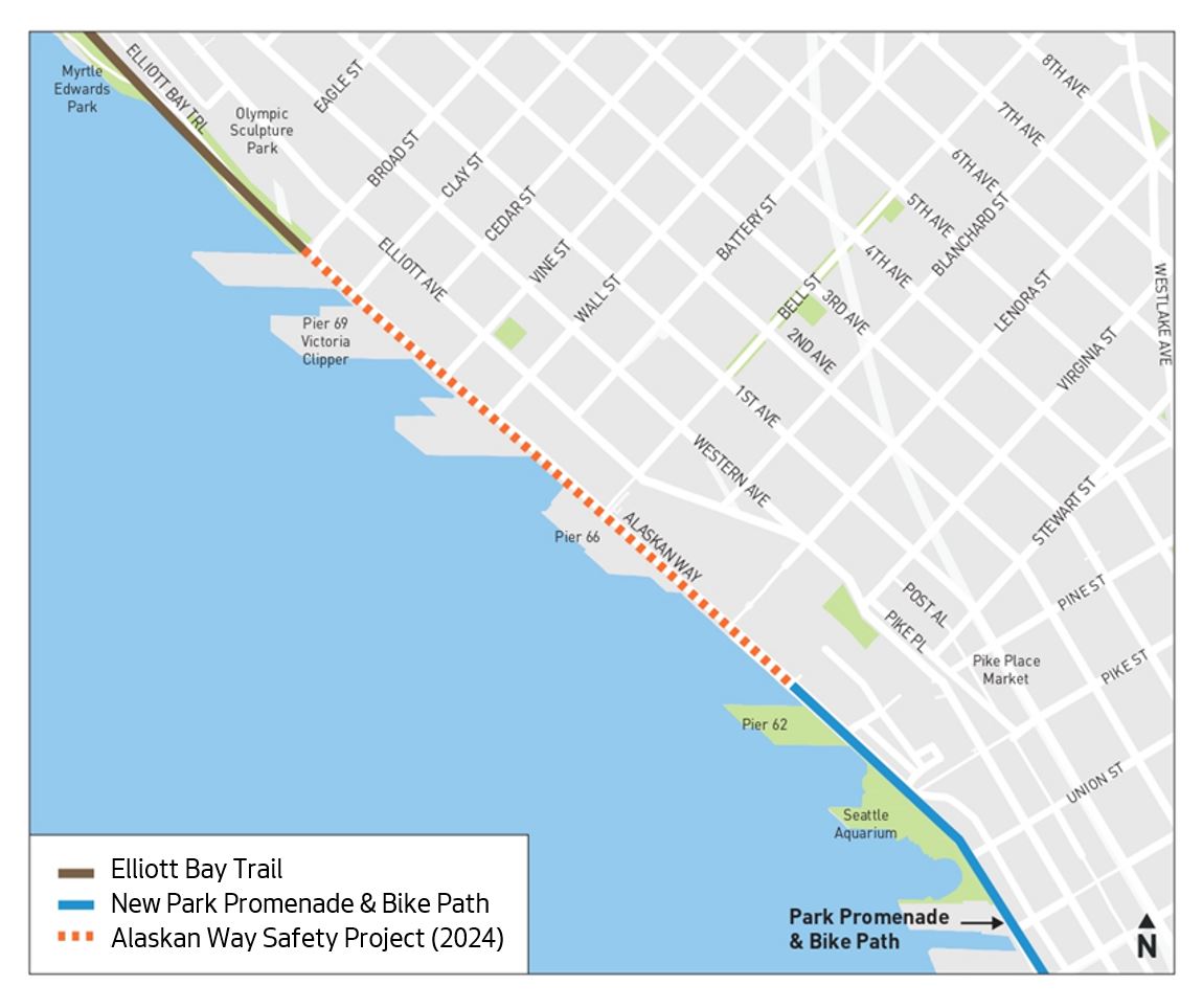map of where the trail is