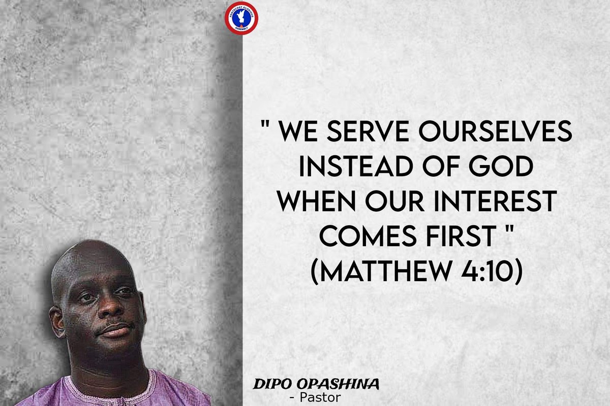 pgachurchabuja's tweet image. TOPIC: OUR VICTORY IS IN OUR OBEDIENCE 

TEXTS : (Rom 4:3-5, Matt 4:10, Dan:16-18, JOB 1:10-11)

#WORDSESSION 
#PENTECOSTGLORIOUSASSEMBLY
#PGACHURCH

[GuK]