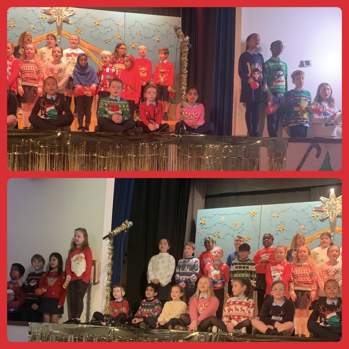 Well done to our Primary 4 to Primary 7 who were amazing today getting us all in the mood for Christmas. We are so proud of you all 🎤 🎶 🎵 #christmasconcert