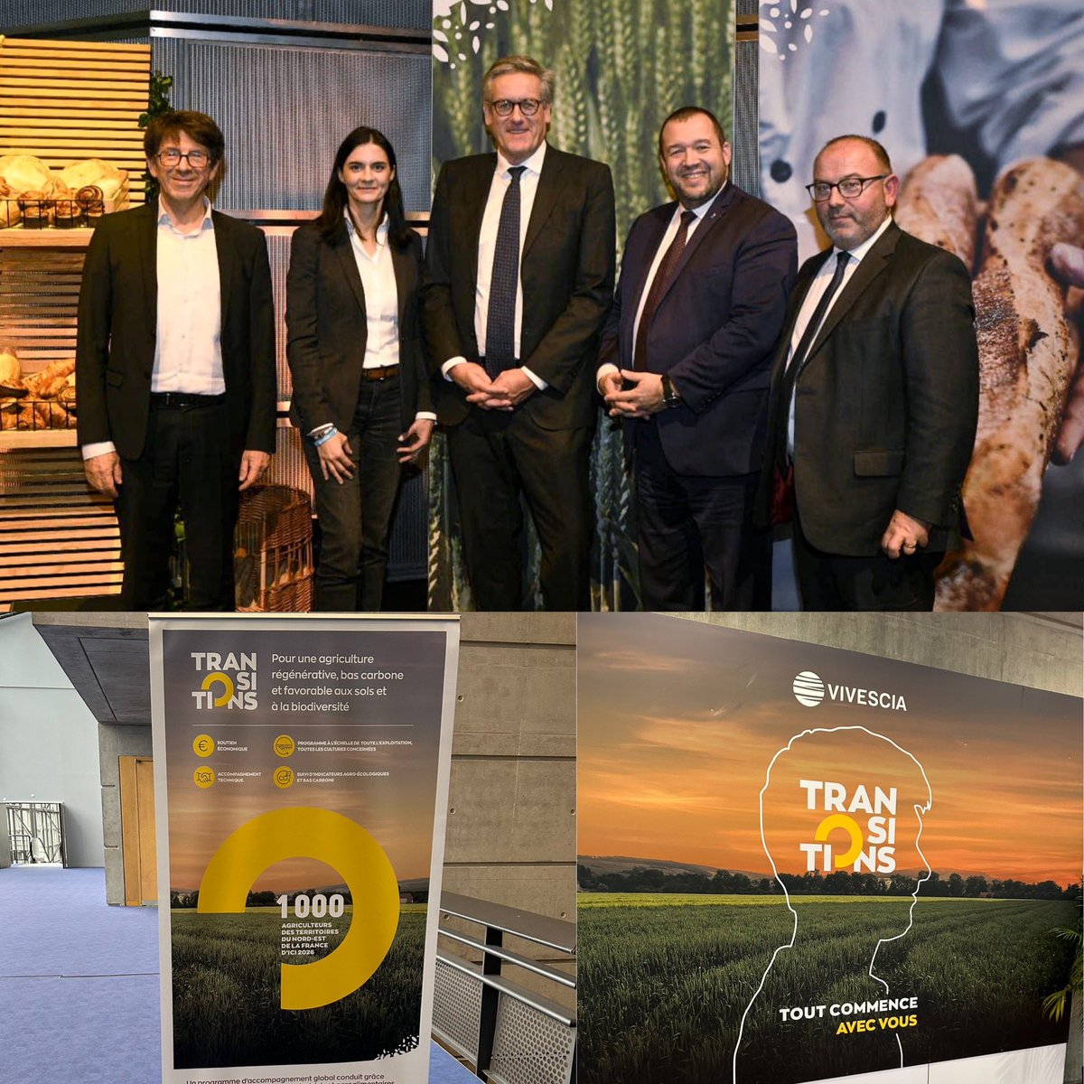 Merci à Vivescia pour cette table ronde  avec pour thème : Alimentation responsable et compétitivité de l’agriculture.