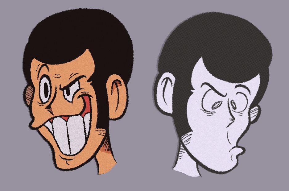 two sides of every lupin 🐵
#ルパン三世 #lupiniii