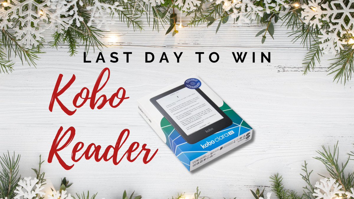 BestSellingRead's tweet image. 🎁LAST DAY TO ENTER🎁
#win this #holidayseason from BESTSELLING READS. #subscribe to our #newsletter and win #kobo #ereader t.ly/96Bzb
#happyreading
•
•
•
#booknerd #bookstagram #booklover #bookaddict #books #bookcommunity #thekobolife