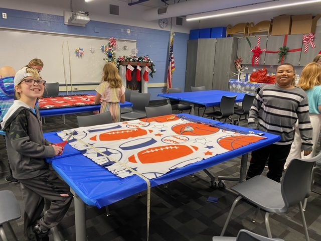 A few 3rd graders participated in a YMAD project today for patients at Sinai Grace Hospital.  Way to go boys and girls! <a href="/CoolidgeCougars/">Coolidge Cougars</a>