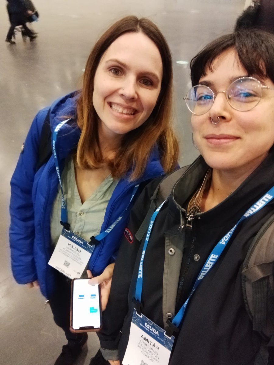 Really excited to be this week at #AGU23 with part of my team. You can check our posters on Friday morning sessions GC51N and GC53H