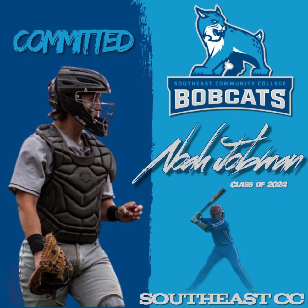 I’m excited to announce my commitment to <a href="/SCCBASEBALLNE/">SCC Baseball</a> I’d like to thank God, my coaches, teammates, and family for the support and help along the way. Special thanks to my parents for the sacrifices they made. #rollcats <a href="/BeatriceBasebll/">Beatrice High School Baseball</a> <a href="/Prospects_NE/">Nebraska Prospects Baseball Club</a> <a href="/Coach_Parks_/">Coach T-y</a>