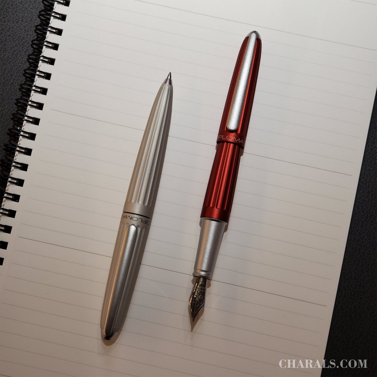 Welcoming back pieces from the Diplomat Aero collection in both red and silver! Just in time for Christmas! 😆 #diplomatpens #diplomataero #germanpen #aerodynamic #vancouverpenstore #vancouverpenshop #smallbusinessvancouver #supportlocalvancouver #familyowned #familyoperated