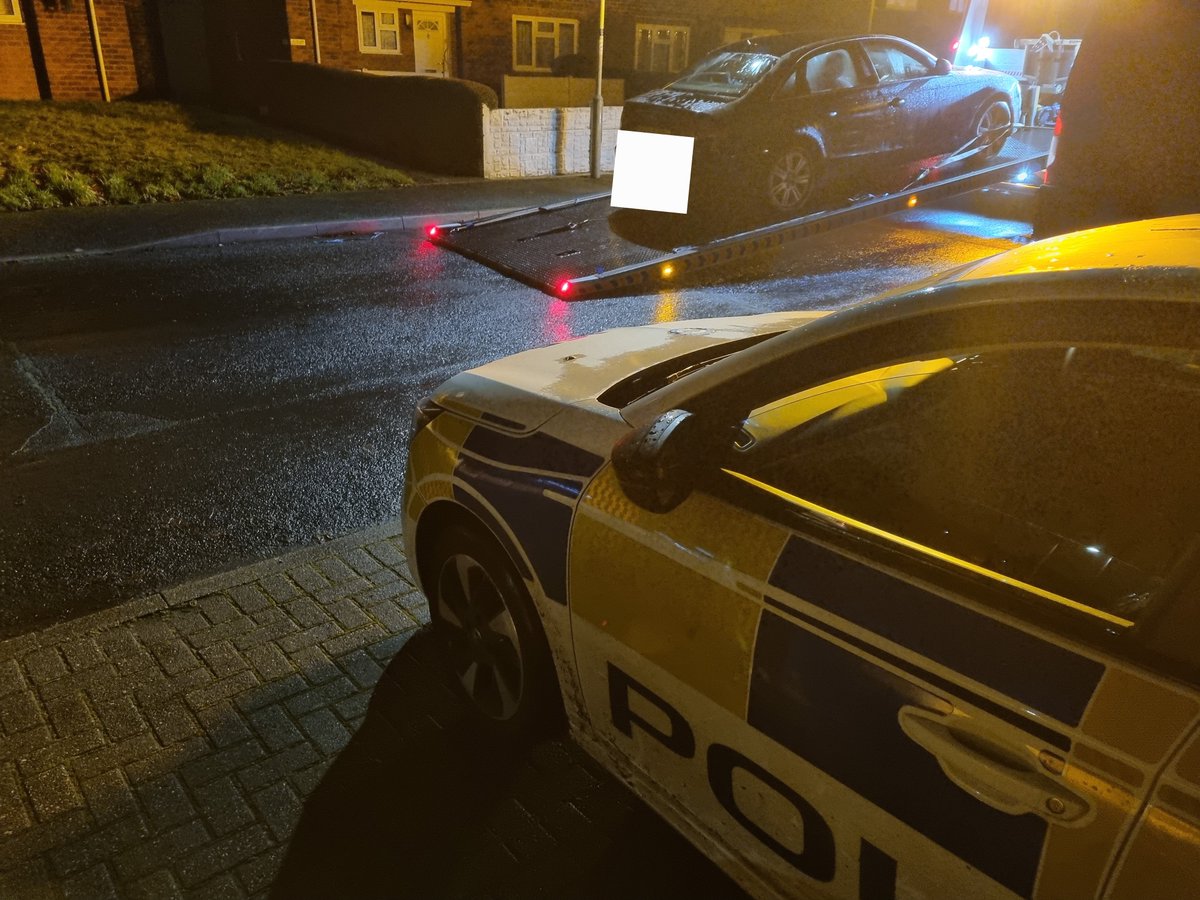 #SEIZED | Officers were patrolling the East Park area this evening where this vehicle pinged in car ANPR cameras as Stolen.❗️ Upon further investigation the vehicle was stolen three days ago with keys in the @WolvesPolice area. One car returned to a happy owner #SecureIt 🔐