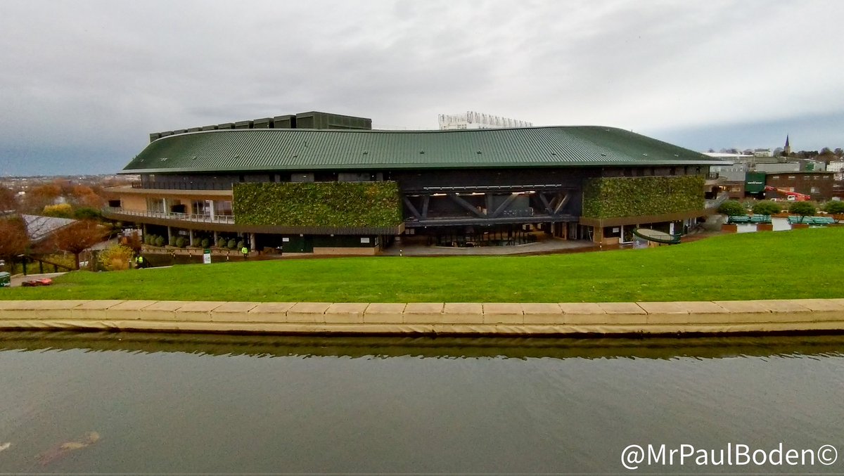 As part of the @WLVArchitecture Vertical Project Week based on Biophillic Design, the students visited @Wimbledon to understand how the greatest tennis competition played on their world famous courts & future surroundings developments, are going greener than their grass 💚😍💚