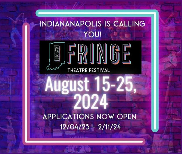 11 Days of Incredible Performances in Downtown Indianapolis and Fountain Square. Whatever your style, no matter your craft, there's a space for YOU at IndyFringe. 

Learn more or apply at indyfringe.org/festival-apply

Repost @indyfringe via Instagram