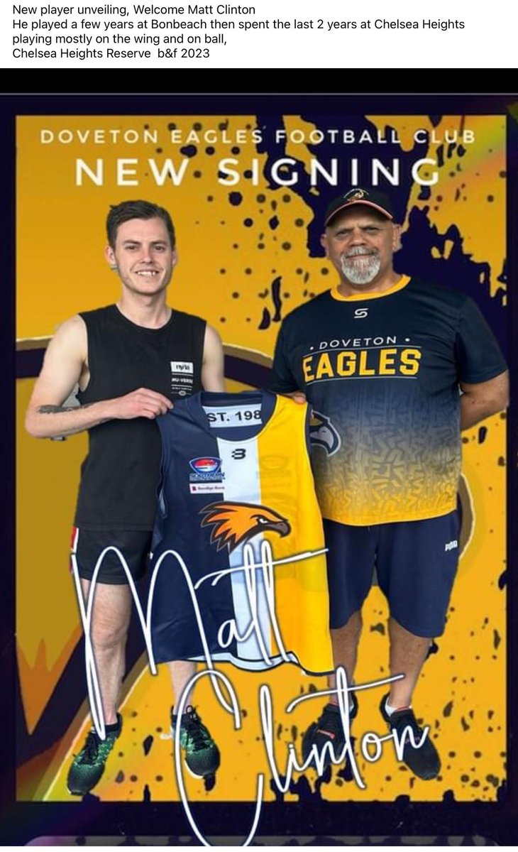 Doveton Eagles tweet media
