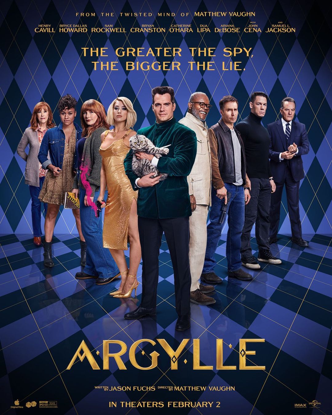 Algemene Argylle poster op Apple TV Plus