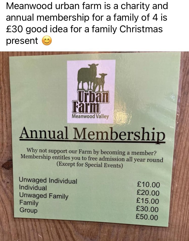 Lovely Christmas present idea @MeanwoodFarm
