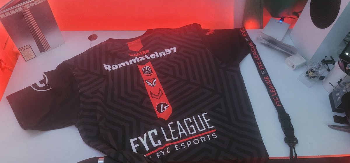 Rammz✪ (@rammz57) on Twitter photo Ya llego el aguinaldo de <a href="/FYCEsports/">FYC eSports</a> y <a href="/TeeGamingOrg/">Tee Gaming</a> ♥️🫣🤩🔥📦
Playera y Collarín porta gafete Ya llego el aguinaldo de <a href="/FYCEsports/">FYC eSports</a> y <a href="/TeeGamingOrg/">Tee Gaming</a> ♥️🫣🤩🔥📦
Playera y Collarín porta gafete