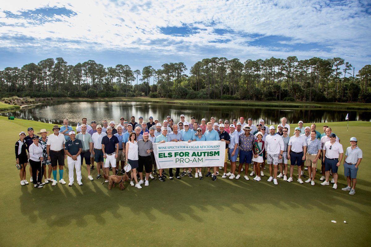 We are so grateful to everyone who participated in the 15th Annual Els For Autism Pro-Am. This year, we raised $800,000! Ready More: bit.ly/3Rkk53V #ElsforAutism #Autism @TheBig_Easy @WineSpectator @CigarAficMag