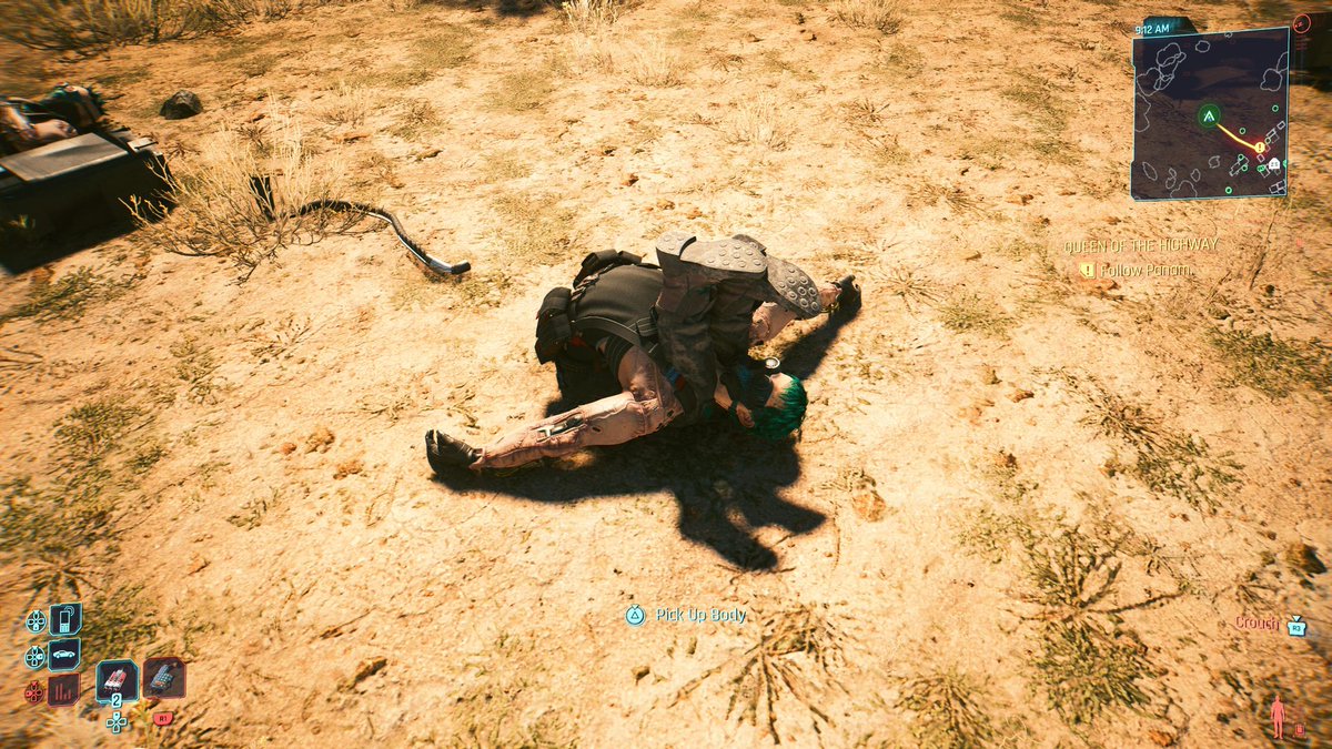 That’s gotta hurt! #Cyberpunk2077 #PS5Share