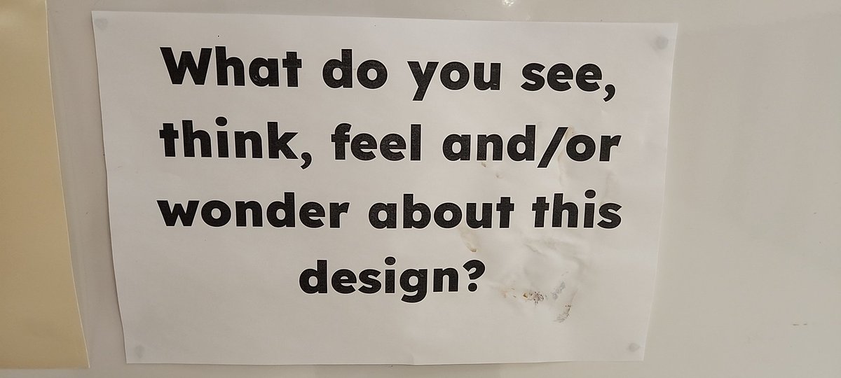 What do you see, think feel and/or wonder about this design?