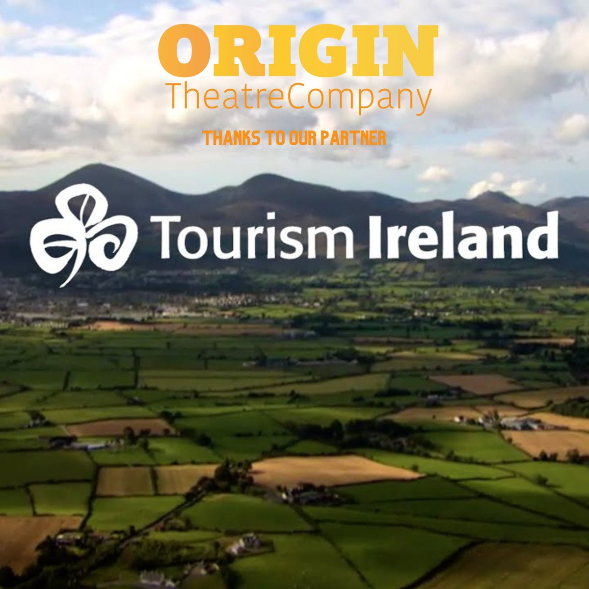 ☘️ Thanks to our partner @GoToIrelandCA for supporting Origin Theatre Company ☘️ 👏 Learn more at tourismireland.com