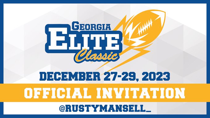 Congratulations to Mountain View LB @TzEvans6 on accepting his invitation to the Georgia Elite Classic! @RustyMansell_