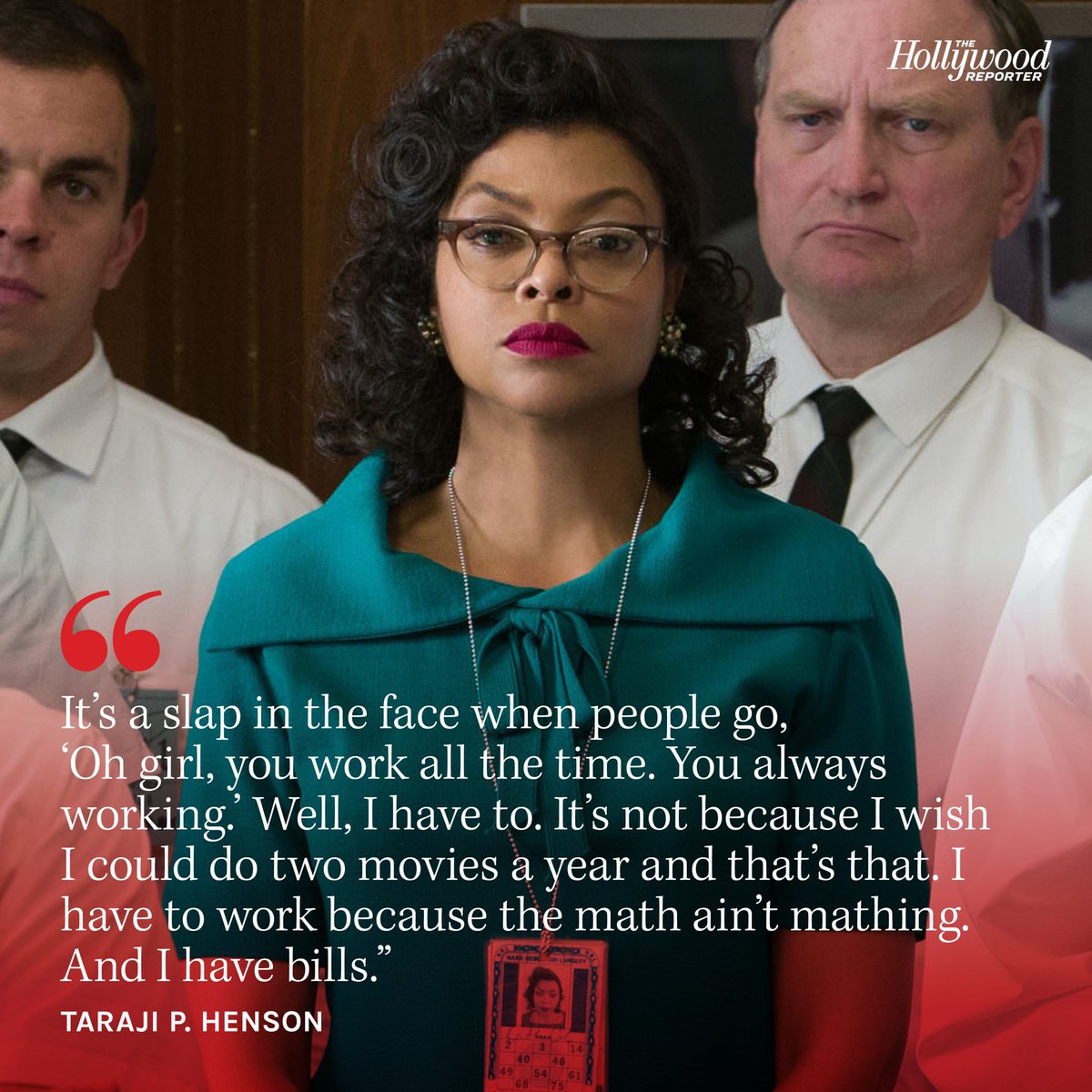 While starring in #HiddenFigures was a career highlight, it remains bittersweet for Taraji P. Henson, who remains upset that she was not nominated for an Oscar for her role. She says it’s part of the enduring struggle for Black female actors: thr.cm/tpWyKIu