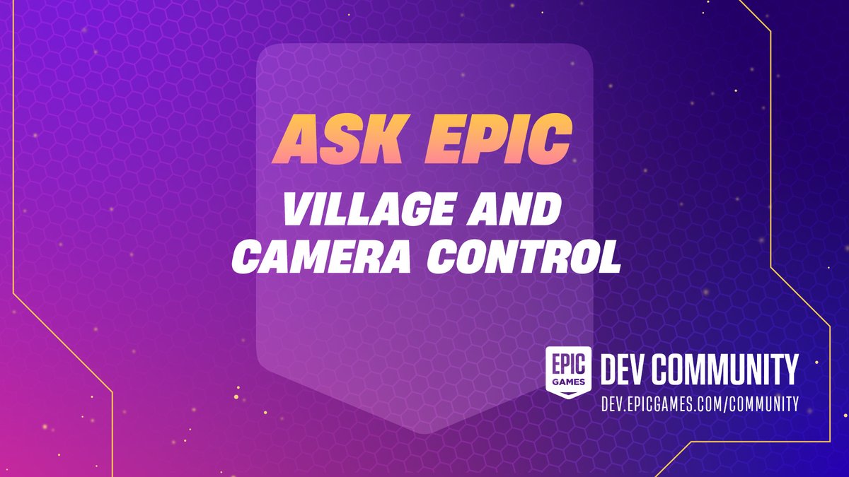 Chat with Creators  Epic Developer Community