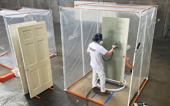 IWFAtlanta's tweet image. IWF Newsmaker: Paintline Brings New Larger Spray Booth to Jobsites- The Portable Jobsite Spray Booth XL, a taller version of PaintLine's popular booth, has been introduced. #IWFNewsmaker #Paintline #IWFmorefor2024 #IWF2024Exhibitor #IWFAtlanta
ow.ly/XwHW50Qi1cH