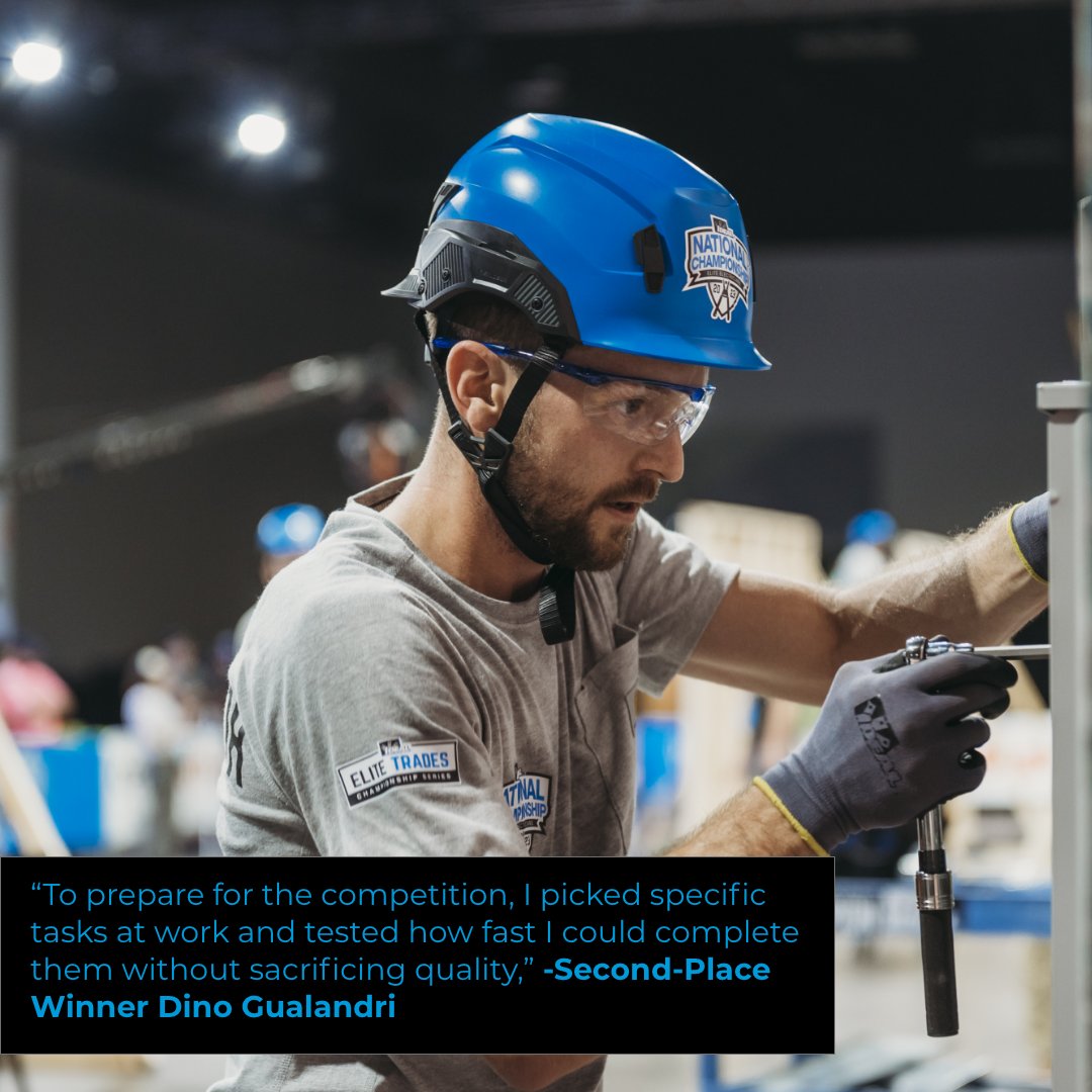 How do #electrical #apprentices prepare for the #IDEALNationalChampionship? How does it help grow their career?

Find out, from @electricalcontractormagazine ow.ly/mfC750Qi1ef