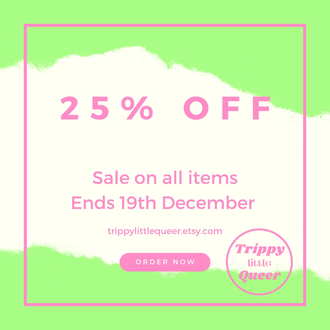 25% OFF EVERYTHING!! Running this sale before I close up for Christmas 🎄 Ends at midnight on the 20th, so your last chance will be on the 19th of December!! Perfect opportunity to grab anything you've had your eyes on! 🫶 Necklaces, Earrings, Keychains, and more!! ✨