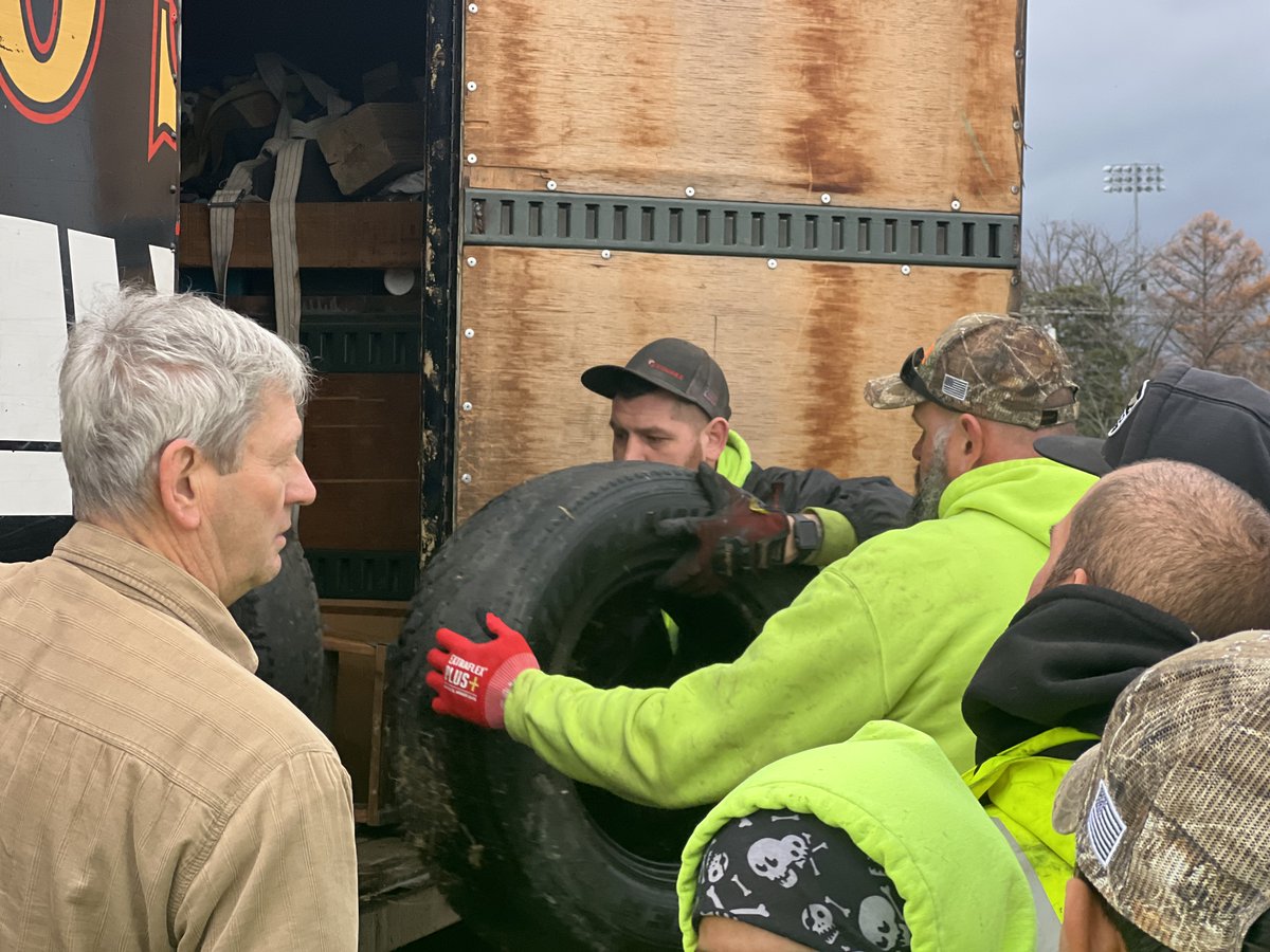 @orourkewrecking and The Port recently hosted a tire buy back event to help clean up communities. Residents received $2 for every tire dropped off. Nearly 2,000 tires were collected, or about 25 tons of rubber, for recycling.