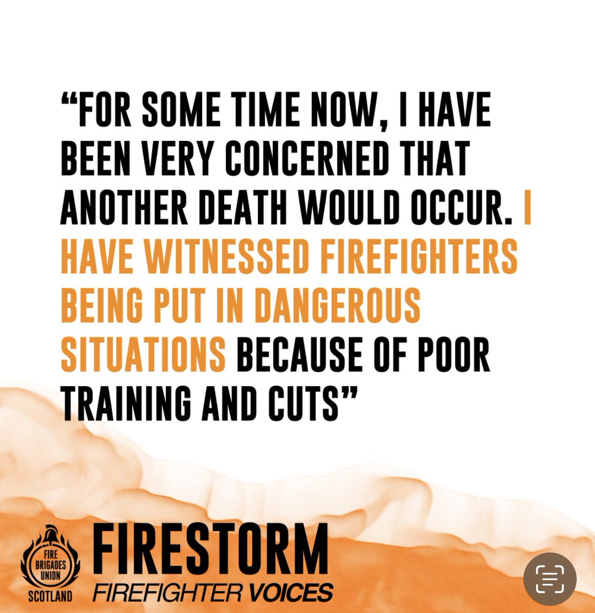🔥The FBU Firestorm Report is the voice of the frontline who have witnessed first hand the impact of savage cuts over the last decade <a href="/scotgov/">Scottish Government</a> enough is enough it’s time to properly invest in our fire service in Scotland 🔥🚒<a href="/fbunational/">Fire Brigades Union</a> <a href="/UnityConsults/">UNITY Consulting Scotland</a> <a href="/HumzaYousaf/">Humza Yousaf</a> <a href="/ShonaRobison/">Shona Robison MSP</a>