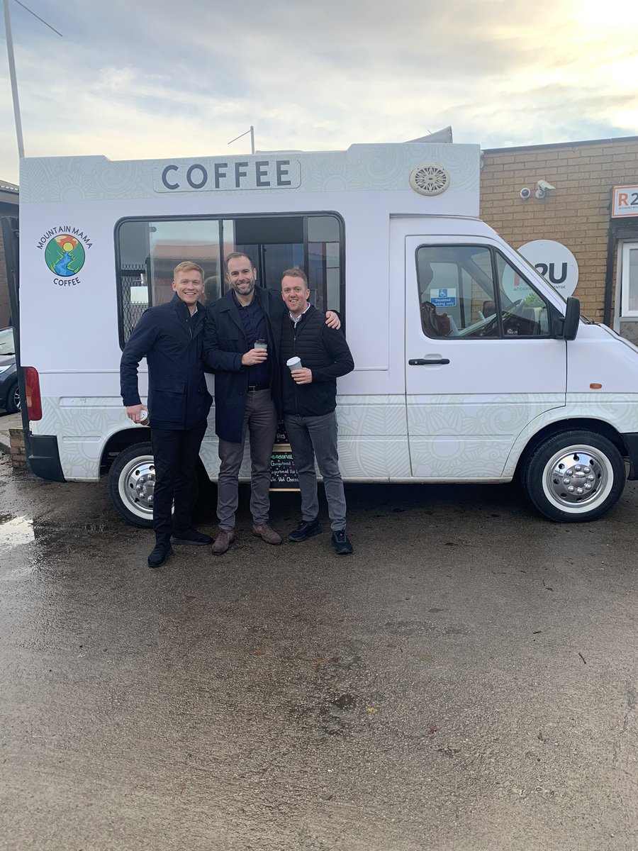 Great day visiting some of our valued customers and business partners, treating them to a hot drink and a treat to say thank you for the business and continuing to build on strong relationships ☕️🍪🚚