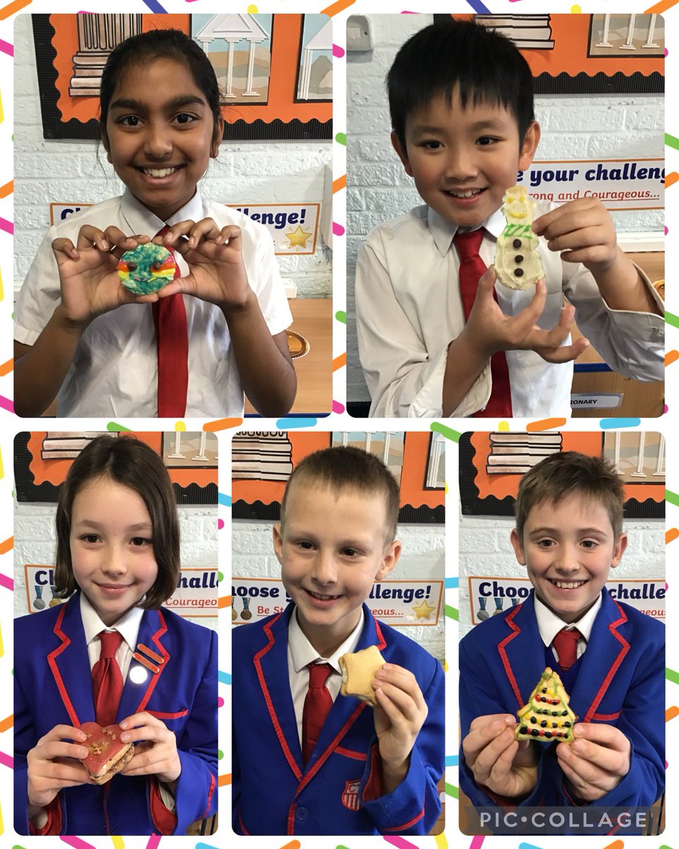 Year 5 have demonstrated their star baking skills  with their biscuit creations! 🌟 They chose their flavours, ingredients and decorations and some look too good to eat! 🍪 Worth a Hollywood handshake? <a href="/BritishBakeOff/">British Bake Off</a>