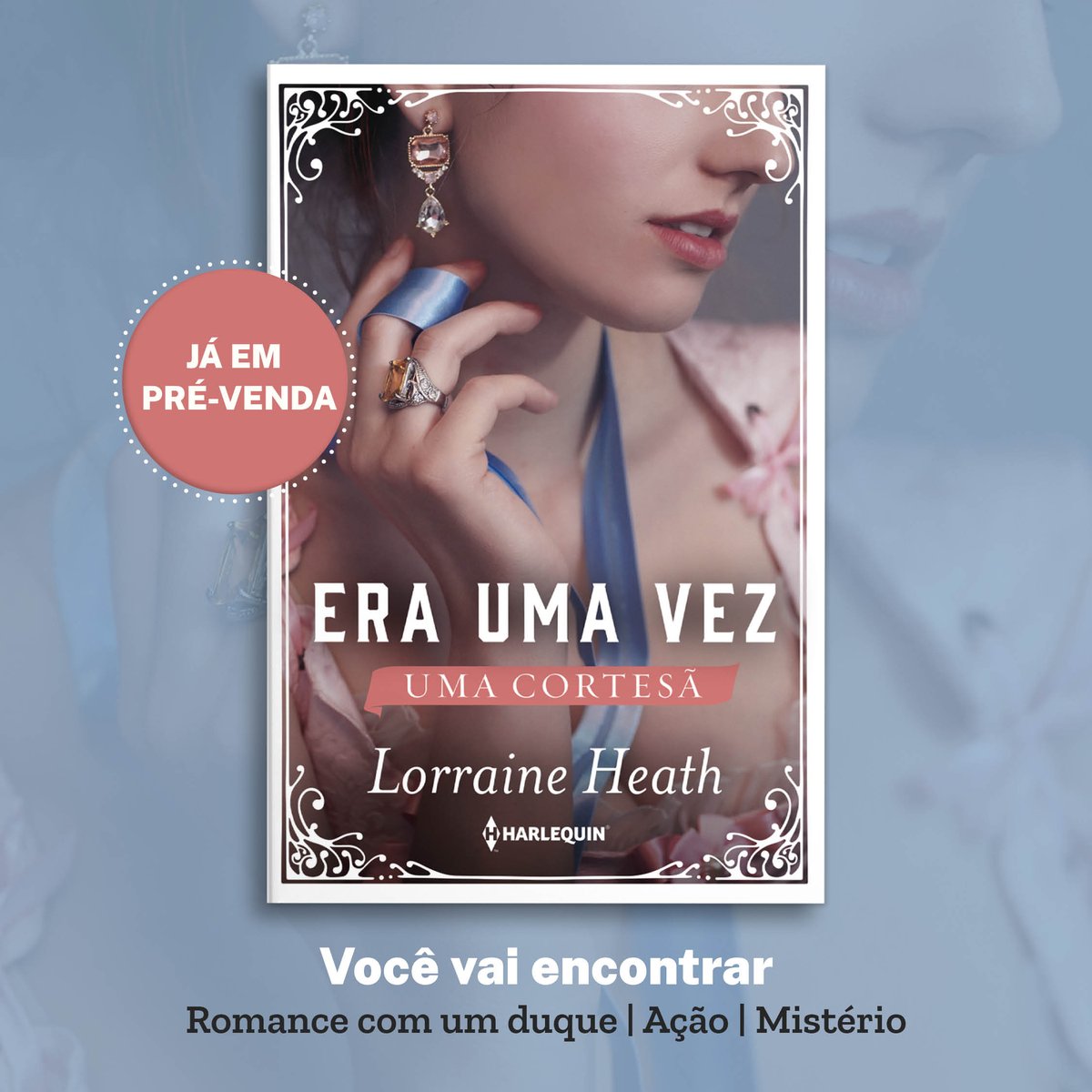 Chegou notícia boa! O último livro da trilogia de romances de época Era uma Vez um Ducado, de Lorraine Heath, já está em pré-venda! 💕 📍 Garanta aqui: amzn.to/3RmFSaW