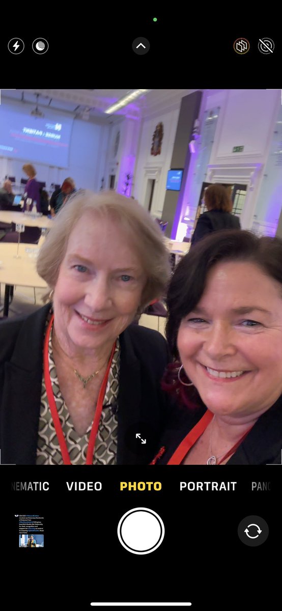 Feeling so energized @theRCN hearing @LindaAiken_Penn speak so forcefully (and well researched) that to retain and recruit nurses we will have to fix their working conditions and that starts with safe nurse patient ratios —so let’s get it down