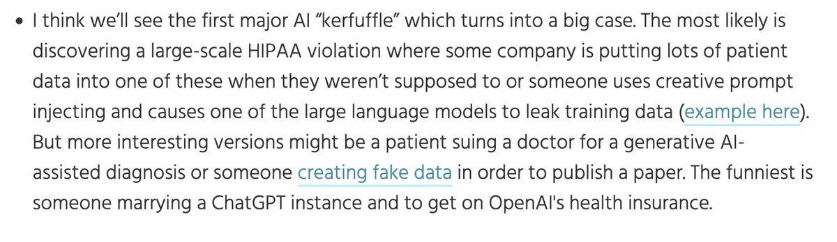 my court-mandated predictions piece is out - some stuff around medical tourism, generative AI, 340B, and more