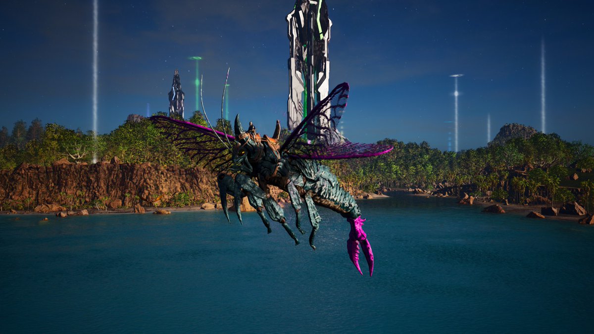 Increíble el modo foto del nuevo #ARKSurvivalAscended en poco tiempo mas comenzara el pvp en los servidores oficiales gente, se viene la locura maxima xD