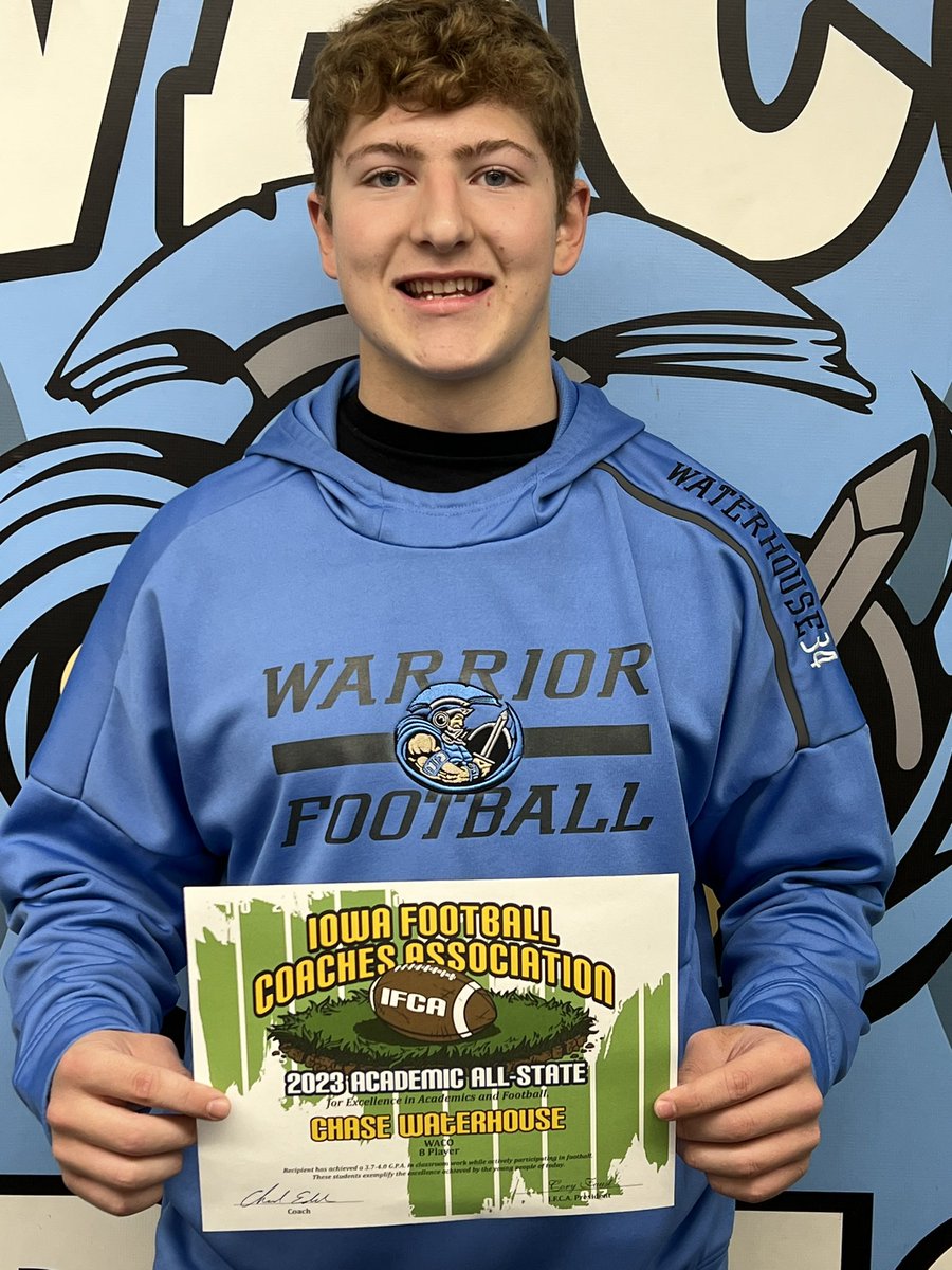 Chad Edeker (@cmedeker) on Twitter photo Congrats to <a href="/ColtonLeichty/">Colton Leichty</a> and Chase Waterhouse for earning Academic All-State honors in football this last fall. Congrats to <a href="/ColtonLeichty/">Colton Leichty</a> and Chase Waterhouse for earning Academic All-State honors in football this last fall.