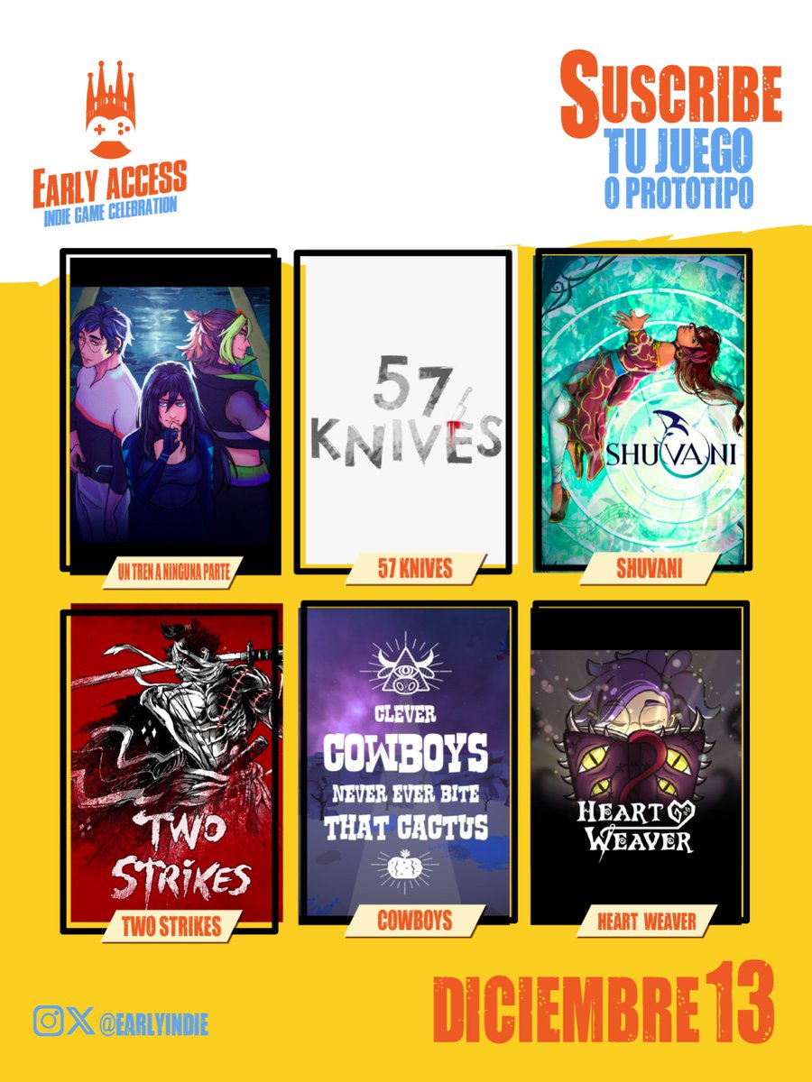 EarlyIndie's tweet image. Estamos listos para mañana en @Checkpoint_BCN 

Y gracias a @IndieDevDay por apoyar el evento y patrocinar las bebidas, y así podremos brindar juntos en el último evento del año 2023. Nos vemos el miércoles 13!

Aún puedes apuntarse en MeetUp! Enlace en los comentarios!