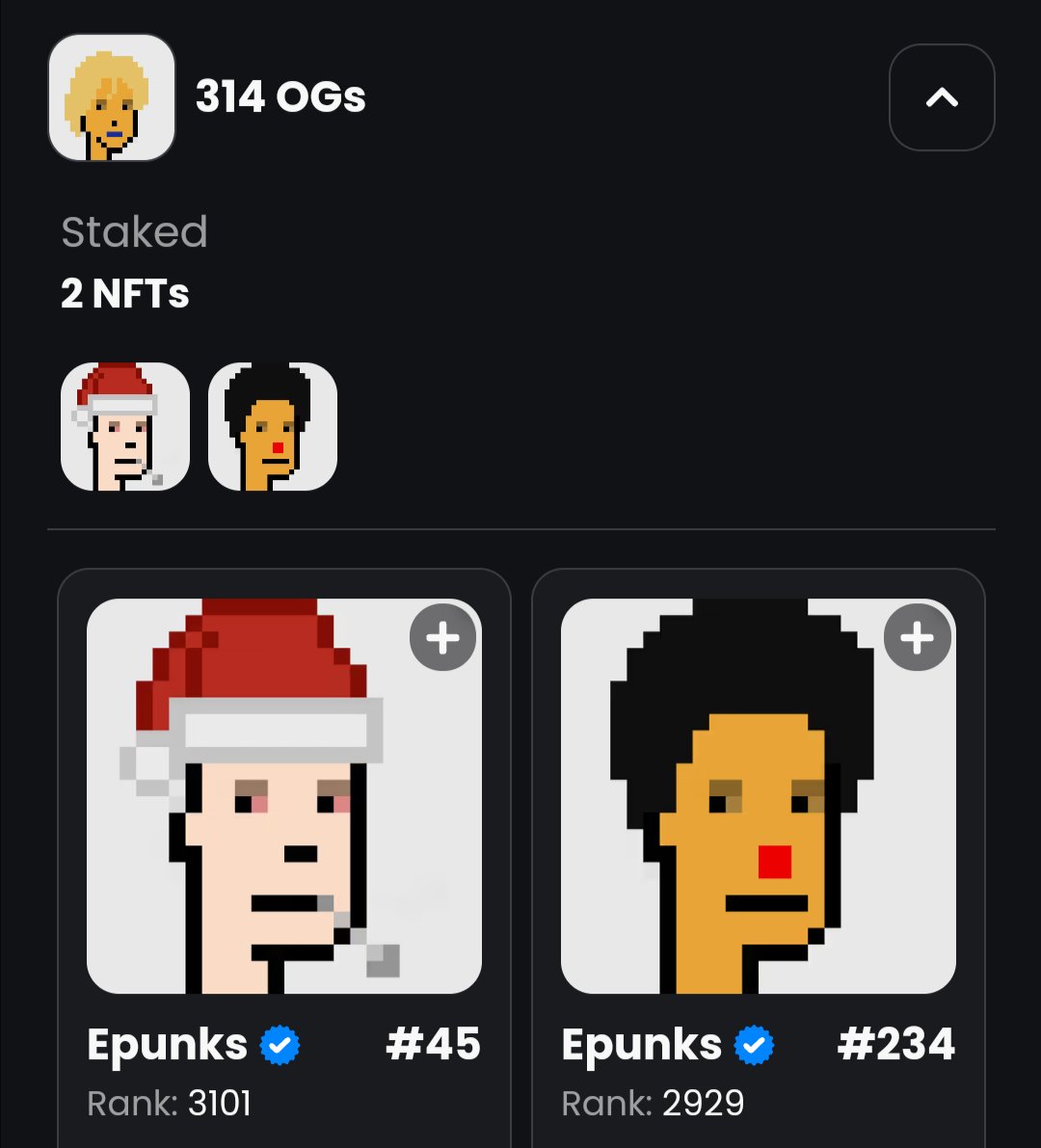𝕩Matt the $FEDUP 🤡 (@xmattdiaz) on Twitter photo Just got a killer limit buy filled with an OG <a href="/ElrondPunks/">Epunks | JewelSwap💎AMM/Loans @ App.Jewelswap.io</a>
Now I have both Bidens! 🎅🤡 Just got a killer limit buy filled with an OG <a href="/ElrondPunks/">Epunks | JewelSwap💎AMM/Loans @ App.Jewelswap.io</a>
Now I have both Bidens! 🎅🤡