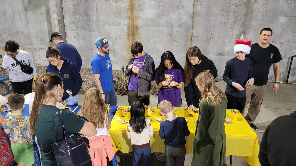 Who has the resources to succeed? We sure do! We were smooth like bot-er helping out the Resource Room at their booth at WinterFest.