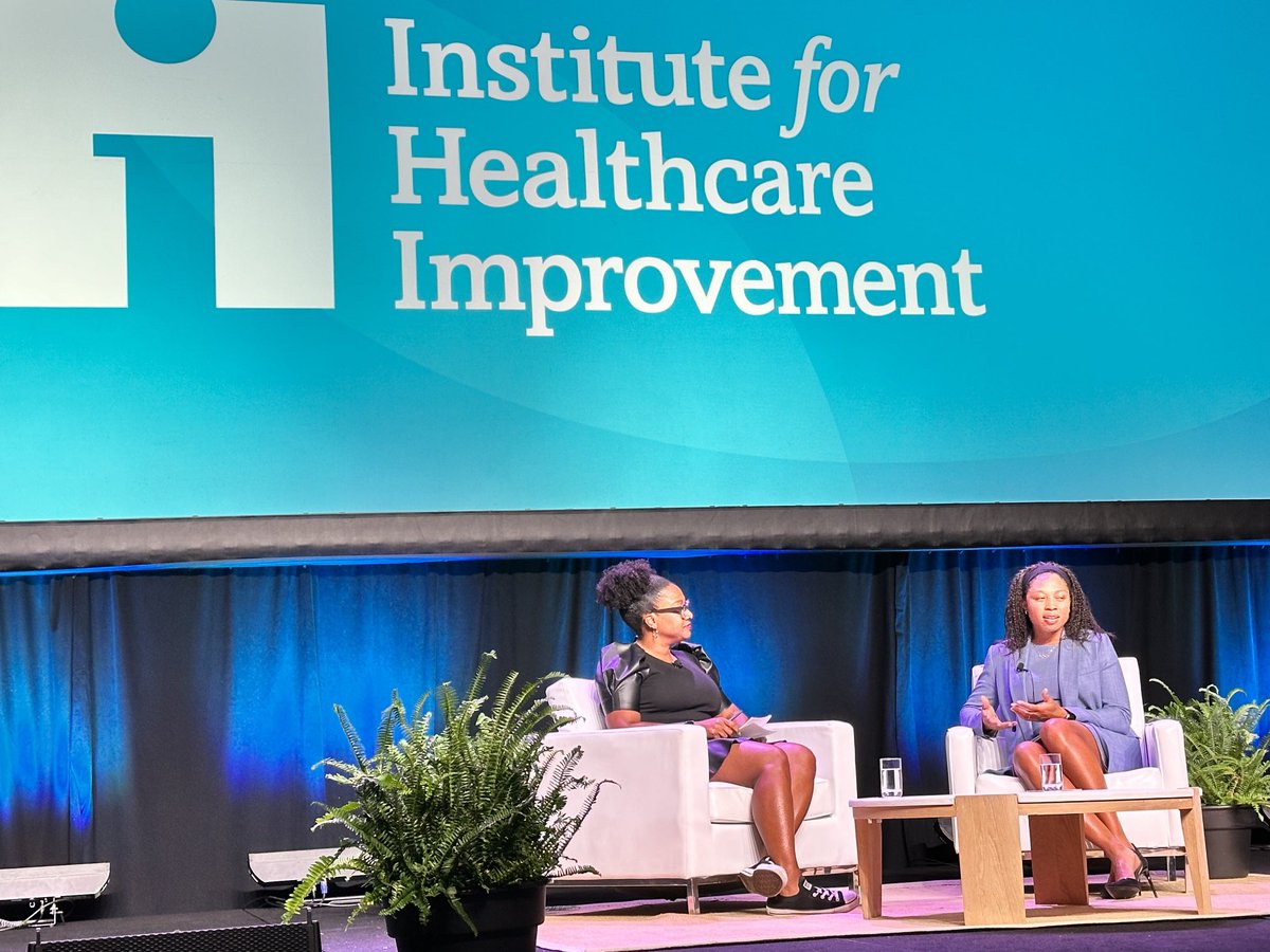 Amazing to have ⁦@allysonfelix⁩ the most decorated track and field Olympian of all time sharing her experience of her maternal health journey ⁦@TheIHI⁩ #ihiforum