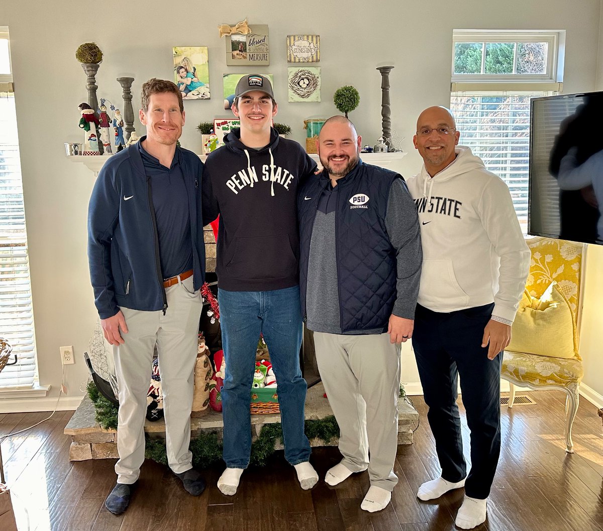 Had a great home visit. Appreciate everyone coming! #weare @coachjfranklin @CoachTHowle @CoachTrautFB