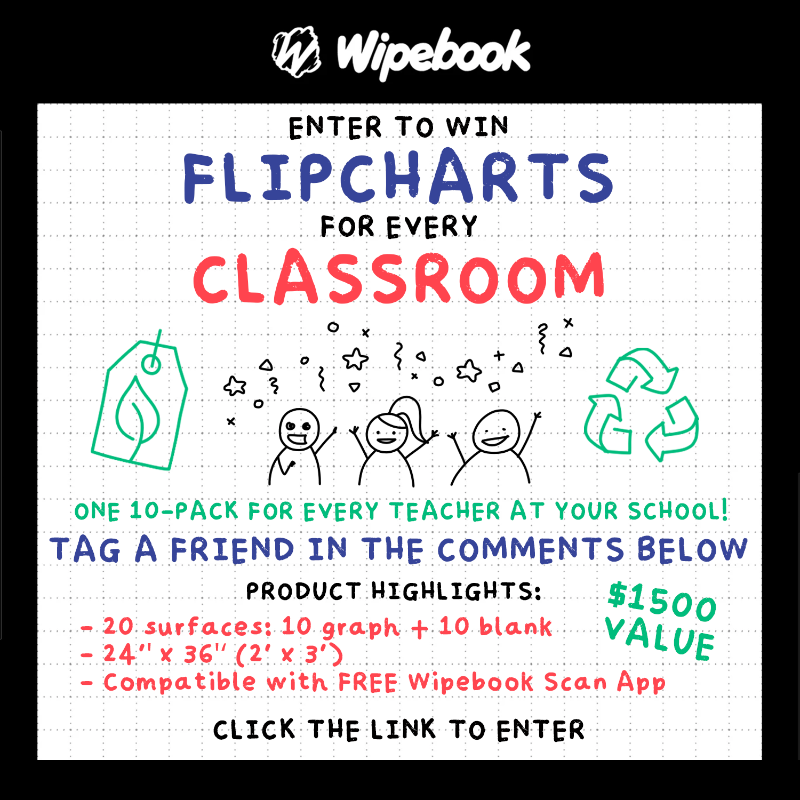 Team Wipebook on X: NEW #contest ALERT! Participate for a chance to win  our NEW Flipchart Mini Heavy Duty! How to enter: 1) Follow @Wipebook 2)  Retweet this post 3) Tag 2