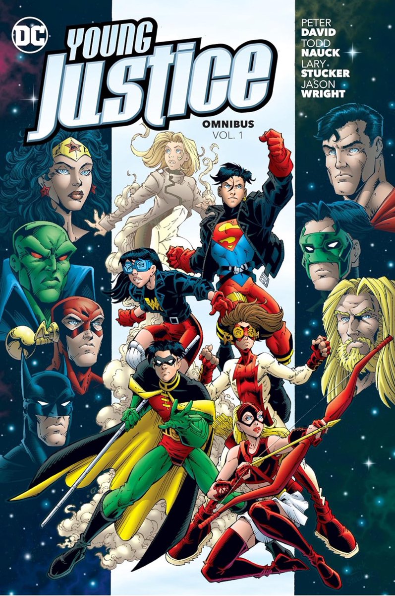 Todd Nauck (@toddnauck) on Twitter photo YOUNG JUSTICE Omnibus Vol 1 (of 2) is in stores today!
My thanks to all the YJ fans supporting this series these past 25 years!
This collects YJ 1-20 plus specials, the SINS OF YOUTH story, & a BUNCH of my design sketches!
I loved drawing series written by legend <a href="/PeterDavid_PAD/">Peter David</a>! YOUNG JUSTICE Omnibus Vol 1 (of 2) is in stores today!
My thanks to all the YJ fans supporting this series these past 25 years!
This collects YJ 1-20 plus specials, the SINS OF YOUTH story, & a BUNCH of my design sketches!
I loved drawing series written by legend <a href="/PeterDavid_PAD/">Peter David</a>!