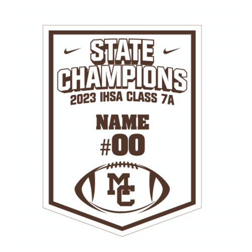 Get your custom 2023 State Championship banners now! Link: bsnteamsports.com/shop/MCFB123