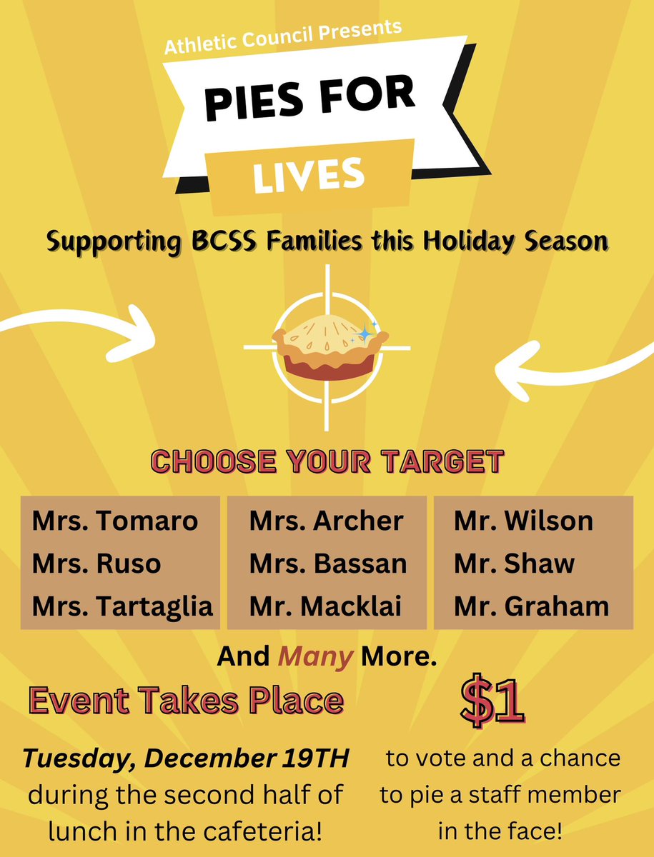 Don’t forget to donate and support BCSS families this holiday season 🎄🥧 4 days left!!!  <a href="/bcssbucks/">bcssbucks</a>