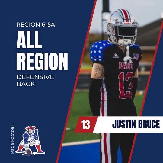 Congrats to William, Knight and Justin for earning All Region 6-5A Def. Back