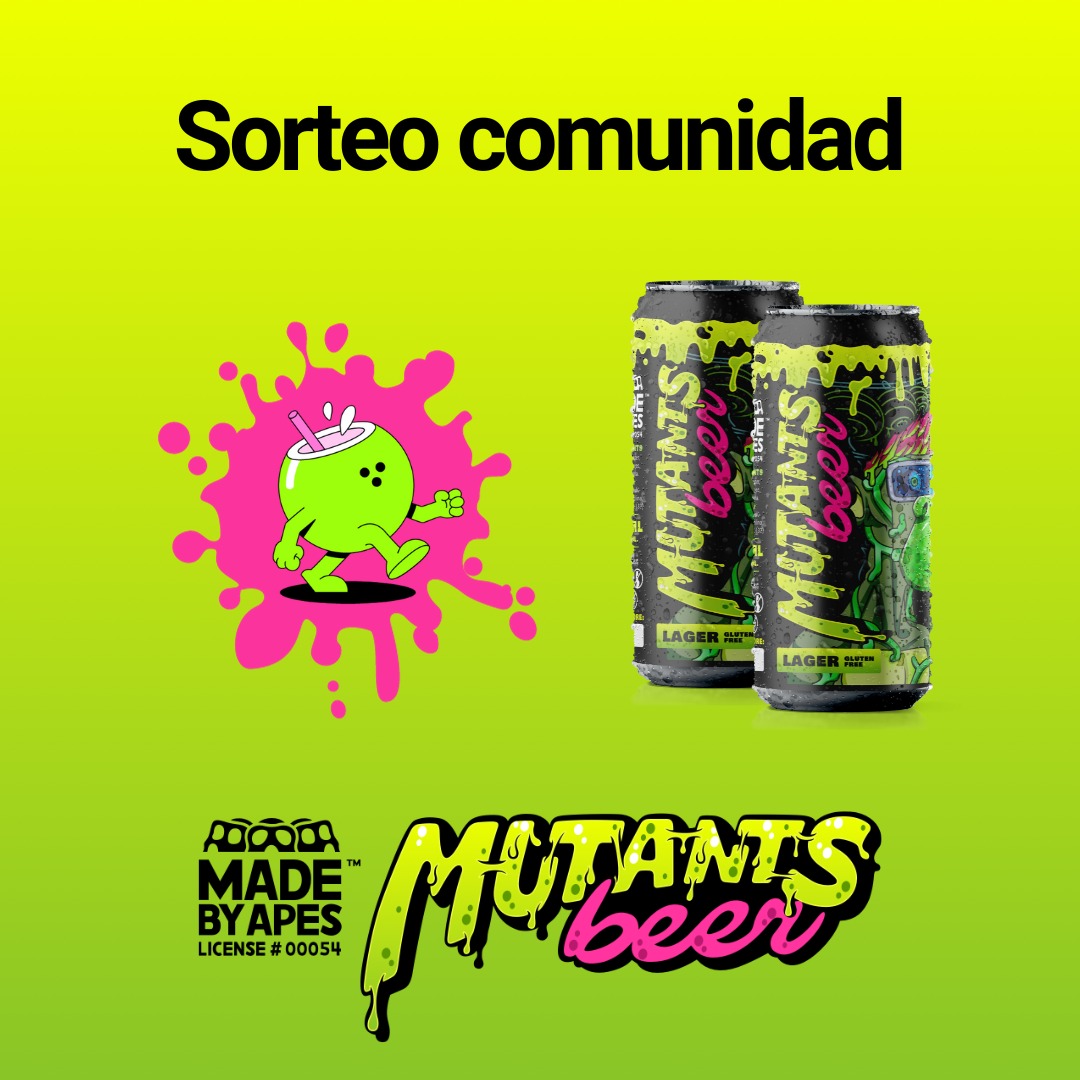 COCOBAY 🥥 (@cocobayworld) on Twitter photo COCOLLAB: <a href="/mutantsbeer/">Mutants Beer</a>🧪 x <a href="/cocobayworld/">COCOBAY 🥥</a>🥥
Prueba la CERVEZA más degen y mutante🍺
Sorteamos un pack*:
- Like❤️
- Seguir a <a href="/mutantsbeer/">Mutants Beer</a> & <a href="/cocobayworld/">COCOBAY 🥥</a>
📅 Plazo: 72 horas💚
*Envío a península (España) COCOLLAB: <a href="/mutantsbeer/">Mutants Beer</a>🧪 x <a href="/cocobayworld/">COCOBAY 🥥</a>🥥
Prueba la CERVEZA más degen y mutante🍺
Sorteamos un pack*:
- Like❤️
- Seguir a <a href="/mutantsbeer/">Mutants Beer</a> & <a href="/cocobayworld/">COCOBAY 🥥</a>
📅 Plazo: 72 horas💚
*Envío a península (España)